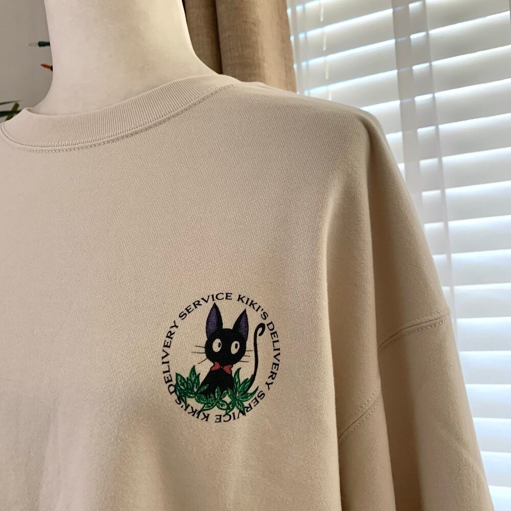 Uniqlo Studio Ghibli Kiki's Delivery Service Sweatshirt in Natural - Picture 7 of 13